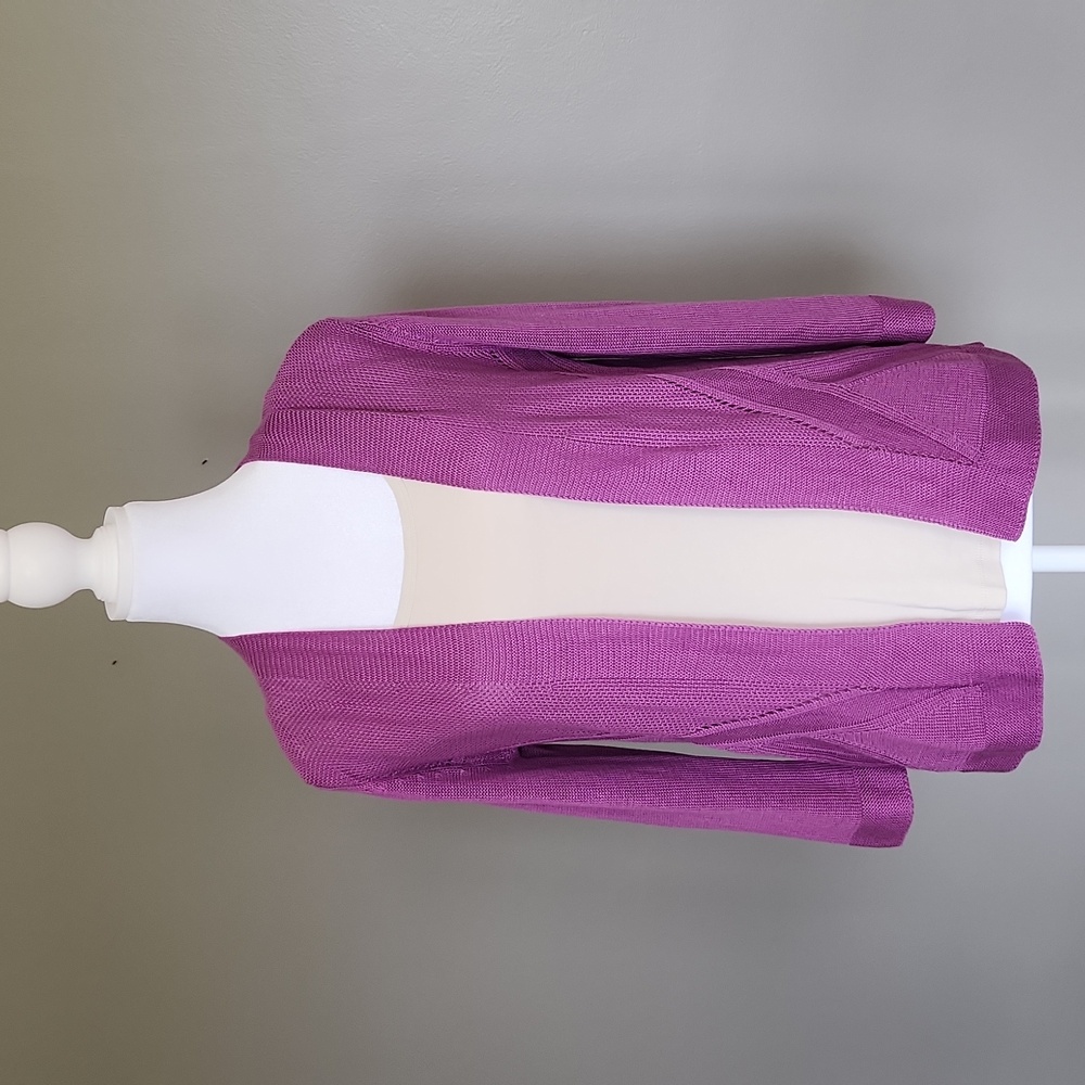 Worthington Cardigan Sweater Size Small Fushia